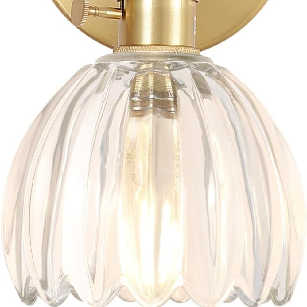 NIB Shenmoyl Vintage Style Wall Sconces set of 2